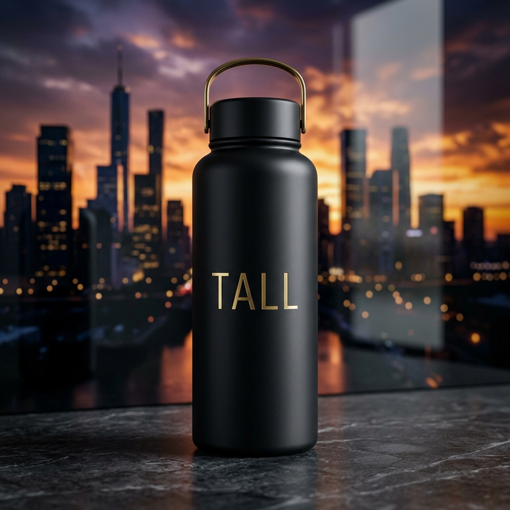 Tall Water Bottle